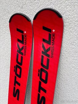 Sjezdové lyže Stockli Laser GS World Cup+ vázání Salomon. - 7