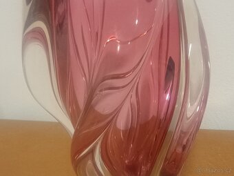 Váza hutní sklo Hospodka - 7