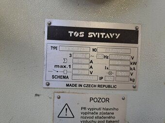 Hoblovka, čtyřstranná frézka - 7