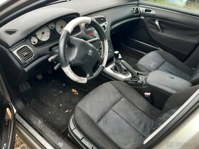 Peugeot 607 2,2HDI 98kW 2000 4HX - jezdi, díly - 7