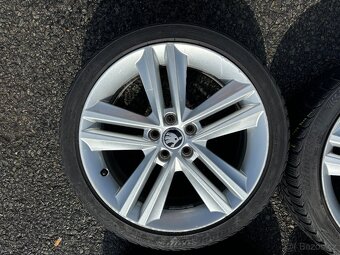 Original zimní kola Škoda Ray 5x100 7J ET46 215/40 R17 - 7