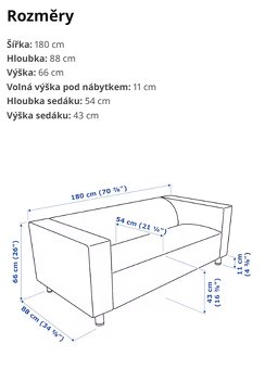 Pohovka KLIPPAN - 7