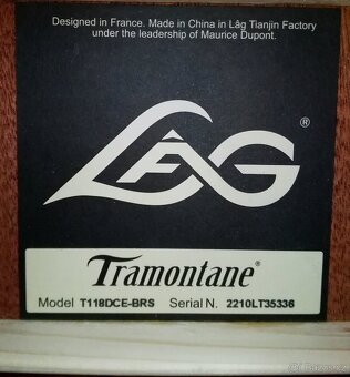 Predam gitaru LAG Tramontane 118 T118DCE Brown Shadow - 7