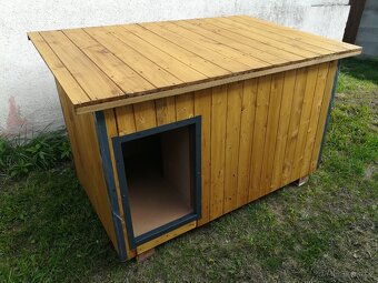 Psí bouda typ CLEAN - Hygienická zateplená bouda pro psa - 7