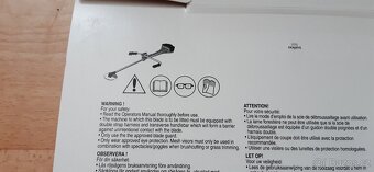 Nový travní nůž 3 zuby 350 - 3T  Husqvarna + příslušenství - 7