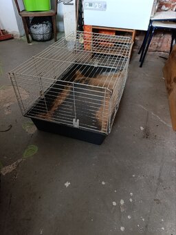 Klec kotec 94x 57x 45 ( dxšxv) pro králíka - 7