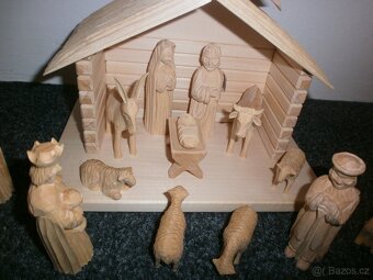 Ručně vyřezávaný český betlém 14a2 - 7