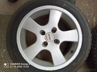 Pneu s ALU ráfky Renault 15" - 7
