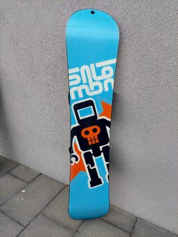 Snowboard SALOMON, 124 cm + boty - 7