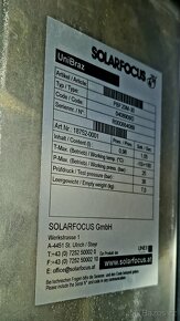 Jednotka, bojler, nádrž na ohřev užitkové vody Solarfocus - 7