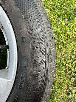 Alu ráfky s pneu Škoda Fabia R14 +185/60 - 7