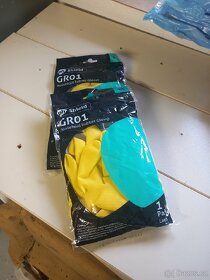 Rukavice úklidové latexové, elastické. - 7