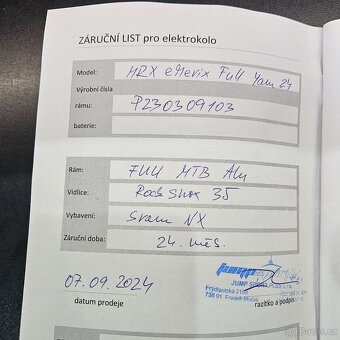 MRX eMERIX 29" YAM24 elektrokolo rám 19" 2024 - 7