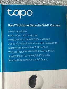 IP kamera TP-Link Tapo C210 (2K) - 7