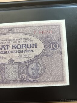 10kč 1919 nejvzácnější série - O - 7