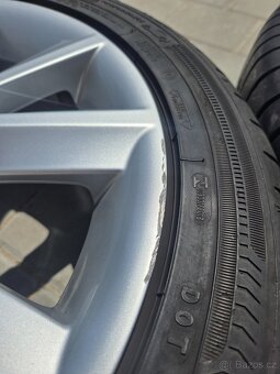 Originální alu kola Škoda 5x100 R16 pneu 215/45 - 7