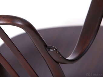 [ 4456 ] J. Frank, 2x křesílka, židle TON, Thonet. - 7