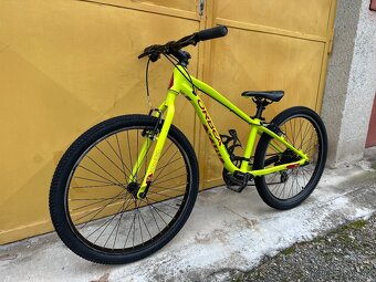 Orbea MX 24 lime  váha 10kg jednoplacka s páčkovým řazením - 7