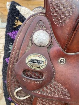 Westernové sedlo Mastercraft American Saddlery Inc - 7