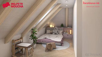Moderní půdní byt 4+kk v klidné části Žižkova - 7