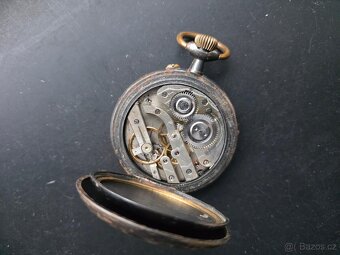 Pánské velmi staré kapesní hodinky REGULATEUR, 67mm, 200g - 7
