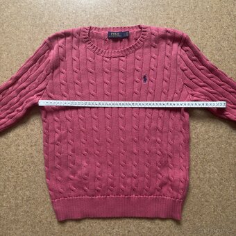 Ralph Lauren Polo růžový svetr - 7