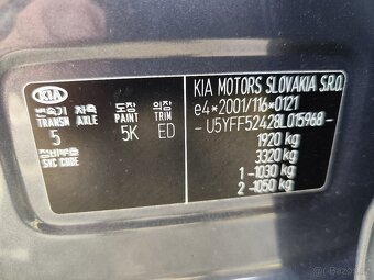 KIA CEED COMBI, NOVÉ V ČR, 1,6CDI 84KW,2007 - 7