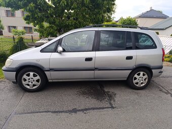 Opel Zafira 1.8 92Kw LPG - jede na tři valce, bez SPZ - 7