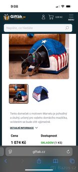 Prodám pelíšek pro kočku,nebo psa Marvel nový - 7