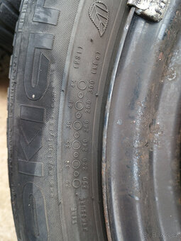 Sada celoročních pneu 205/55 R16 s disky rozteč 5x108 FORD - 7