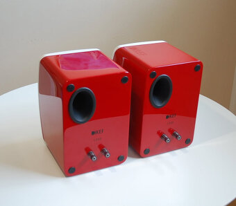 KEF LS50 Speakers Limited Edition Racing Red Speakers - 7