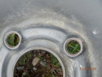 4xObutá zimní sada kol na OPEL CORSA D 185/65 R15 - 7