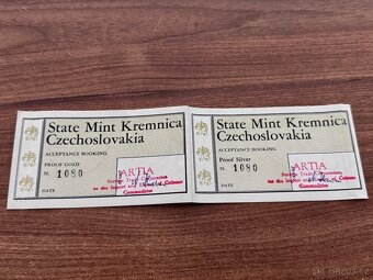 Au a Ag sada medailí ARTIA 1969 - J. E. Purkyně - velmi vzác - 7