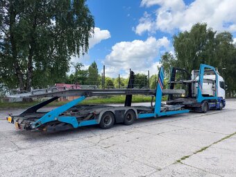 Souprava Scania R410 + Lohr autopřepravník - 7
