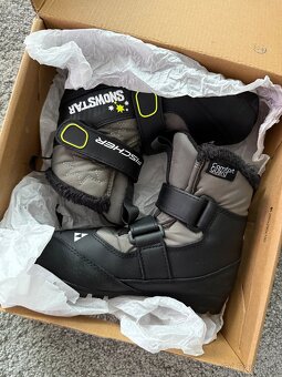 Boty na běžky FISCHER snowstar JR black eu33 - 7