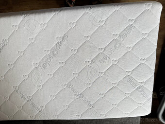 Postýlka Herlag dřevěná kompletní s matrací 2 v 1 - TOP - 7