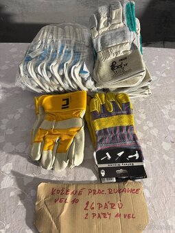 Pracovní rukavice. 162 párů - 7