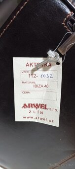 Pánská kožená aktovka - 7