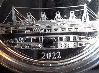 Stříbrná mince Titanic - 7