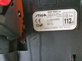 Sněhová fréza STIGA Snow Hunter ST 301 - 7