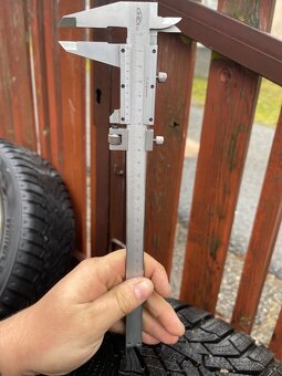 Alu kola 5x120 r16 zánovní pneu - 7