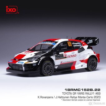 Modely Toyota GR Yaris Rally 1:18 IXO - 7