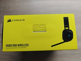 Corsair HS80 RGB Wireless bezdrátová sluchátka - 7