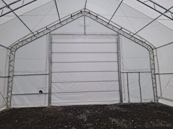 Plachtová hala 9x18,3m sedlová/ plachta 900g - 7
