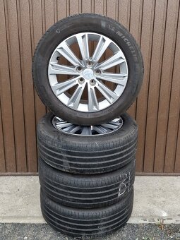205/55/16 Letní alu kola Peugeot 5x108. - 7