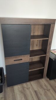 Obývací stěna black oak (z Möbelixu) - 7