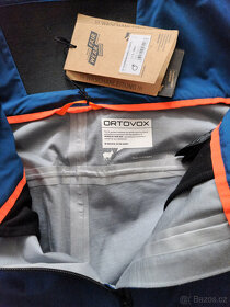Hardshellove kalhoty ORTOVOX 3L Guardian Shell Pants petrol - 7