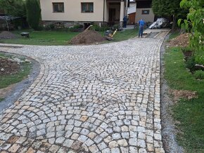 Pokládka žulových Kostek - 7