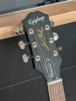Elektrická kytara Epiphone Les Paul Classic Ebony - 7