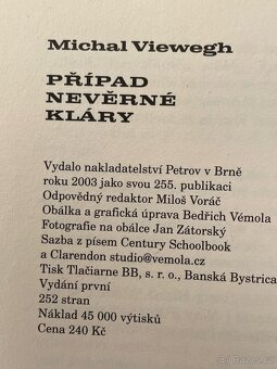 Viewegh, Michal - Případ nevěrné Kláry (2003) - 7